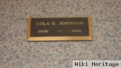 Lola G Johnson