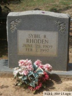 Sybil R. Rhoden