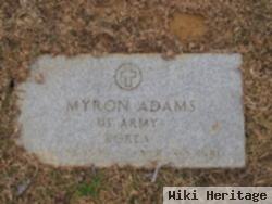 Myron Dee Adams