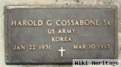 Harold G. Cossabone, Sr