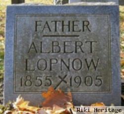 Albert Julius "father" Lopnow