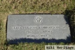 Cleo Fulton Edmonson, Sr