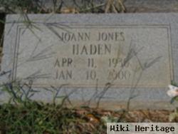 Joann Jones Haden