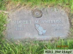 Violet M Lotz Whitton