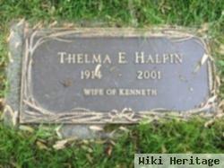 Thelma E Halpin