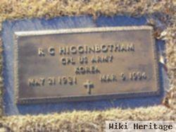 R C Higginbotham