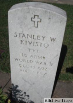 Stanley Willard Kivisto