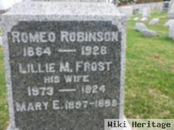 Lillie M Frost Robinson