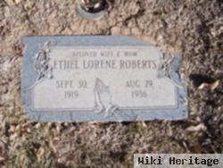 Ethel Lorene "sis" Wilder Roberts