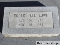 Robert Lee Lowe