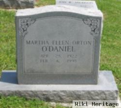 Martha Ellen Orton O'daniel