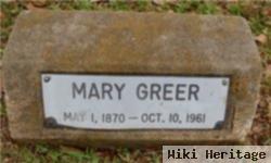 Mary Greer