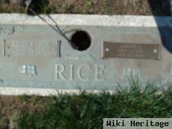 Edney P. "bud" Rice