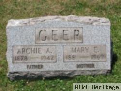 Mary E Geer