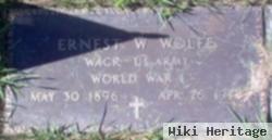 Ernest W Wolfe, Sr