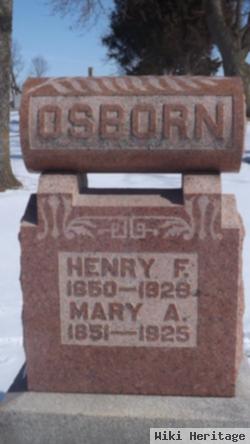 Henry F Osborn