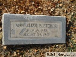 Ann Eliza "annie" Owen Fletcher