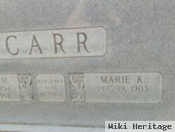 Marie K Carr