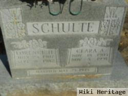Lorence H Schulte