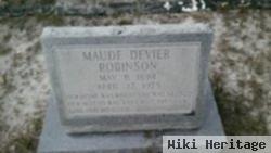 Maude Devier Robinson