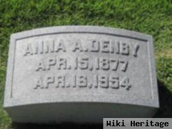 Anna May Adams Denby