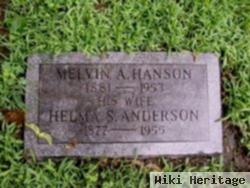 Melvin A. Hanson