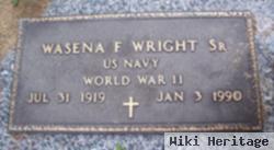 Wasena Franklin Wright, Sr