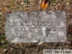 Lee Roy Slaughter, Sr