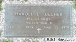 Pfc Harold Linton Fulcher