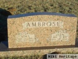 Clem Leroy Ambrose, Sr