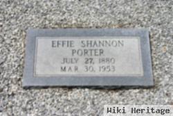 Effie Shannon Porter