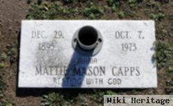 Mattie Mason Capps