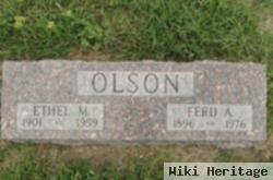 Ethel M Olson