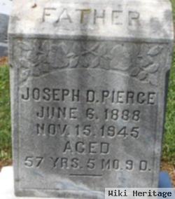 Joseph D Pierce