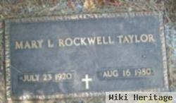 Mary L. Rockwell Taylor