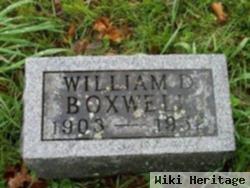 William D Boxwell