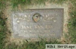 Jane Van Ess