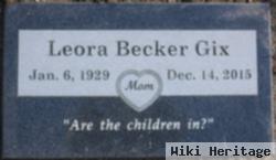 Leora Bridget Becker Gix