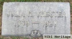 Julia H Chester