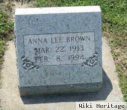 Anna Lee Isenhower Brown