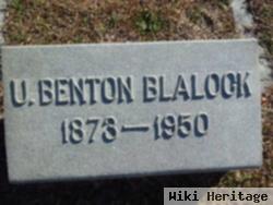 U Benton Blalock