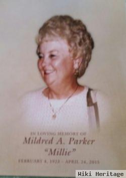 Mildred A. "millie" Albin Parker