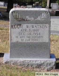 Eddie W Watson