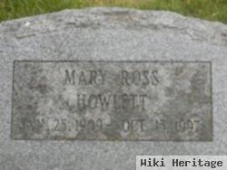 Mary Ross Howlett