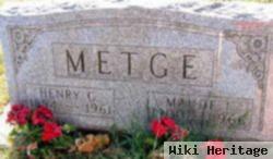 Henry George Metge