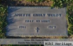 Anette Emily Weldy