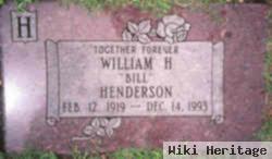 William H. "bill" Henderson