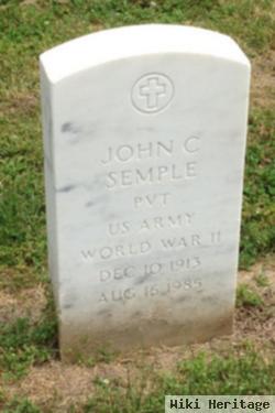 John C. Semple