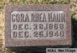 Cora Stacy Rhea Haun