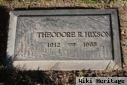 Theodore Roosevelt Hixson